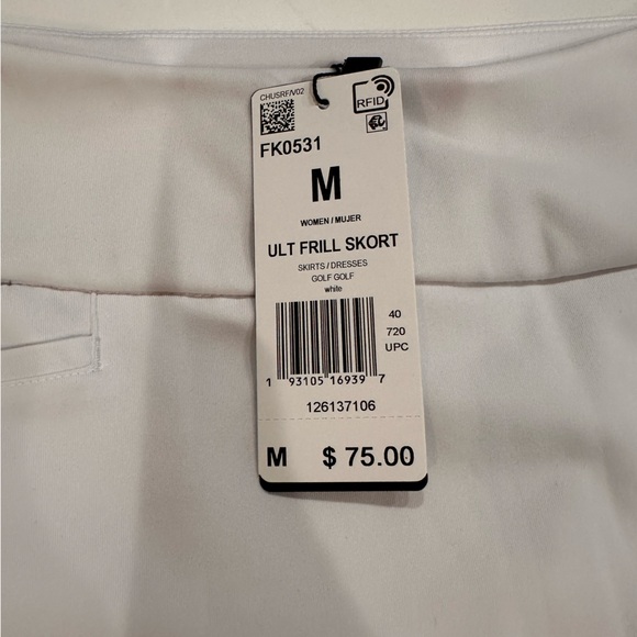 🌸 Adidas Golf/Pickleball Skirt with pockets! Size M Built in Shorts🌸 - Picture 2 of 7